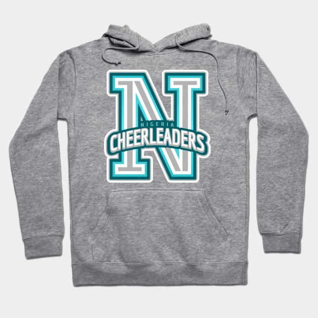 Nigeria Cheerleader Hoodie by Tip Top Tee's